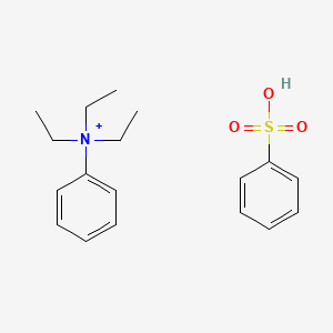 N,N,N-Triethylanilinium phenylsulphonate