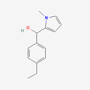 4-Ethylphenyl-(1-methyl-2-pyrrolyl)methanol