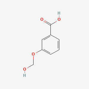 molecular formula C8H8O4 B12644230 3-Hydroxymethoxybenzoic acid CAS No. 108548-68-1