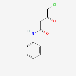 4-Chloro-3-oxo-N-(p-tolyl)butyramide