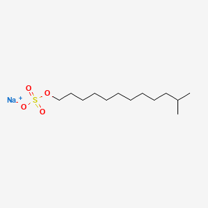 molecular formula C13H27NaO4S B12644261 Sodium isotridecyl sulphate CAS No. 84681-74-3