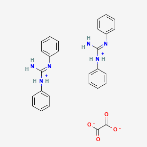 Bis(N,N'-diphenylguanidinium) oxalate