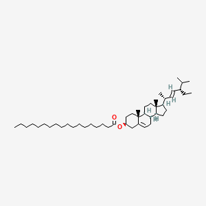 molecular formula C47H82O2 B12644369 Stigmasterol 3-stearate CAS No. 23838-16-6