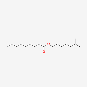 molecular formula C17H34O2 B12644391 Isooctyl nonan-1-oate CAS No. 94248-79-0