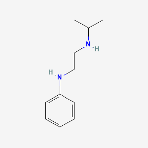 molecular formula C11H18N2 B12644405 N-Isopropyl-N'-phenylethylenediamine CAS No. 69038-55-7