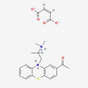 molecular formula C23H26N2O5S B1264442 Aceprometazine maleate CAS No. 7455-18-7