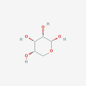 molecular formula C5H10O5 B12644431 alpha-L-ribopyranose CAS No. 7296-61-9