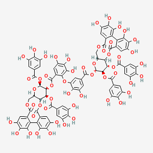 molecular formula C82H58O52 B12644487 Hirtellin A CAS No. 140187-43-5