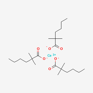 Dimethylhexanoic acid, cerium salt