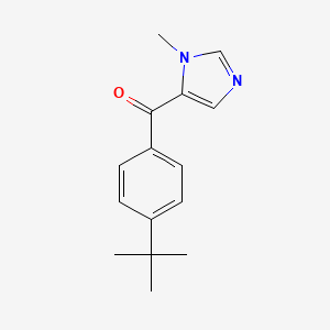 (4-Tert-butylphenyl)-(3-methylimidazol-4-yl)methanone