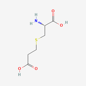 molecular formula C6H11NO4S B1264454 S-(2-Carboxyethyl)-L-cysteine CAS No. 4033-46-9
