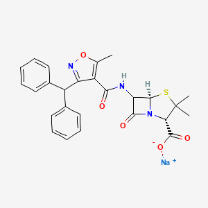 molecular formula C26H24N3NaO5S B1264457 Bencylina-1 CAS No. 77372-70-4