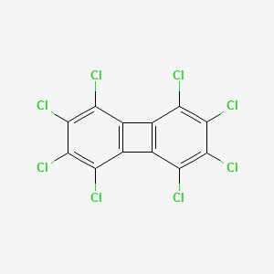 molecular formula C12Cl8 B12644594 Octachlorobiphenylene CAS No. 7090-45-1