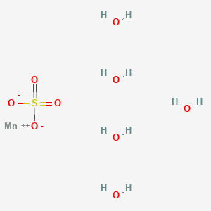 molecular formula H10MnO9S B1264464 Manganese(II) sulfate pentahydrate CAS No. 13465-27-5