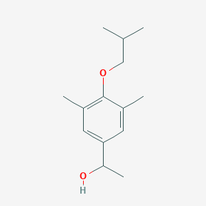 molecular formula C14H22O2 B12644704 1-(4-iso-Butoxy-3,5-dimethylphenyl)ethanol 