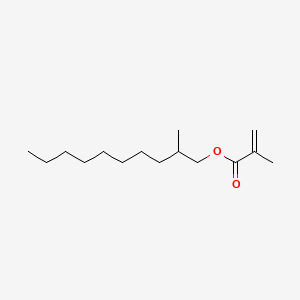 molecular formula C15H28O2 B12644774 2-Methyldecyl methacrylate CAS No. 94158-94-8