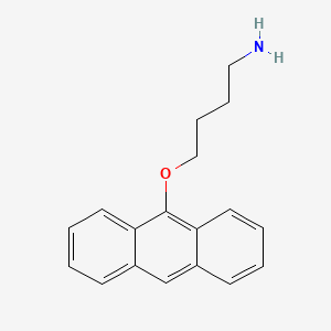 4-(9-Anthracenyloxy)-1-butanamine