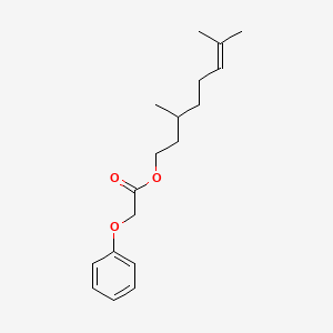 3,7-Dimethyl-6-octenyl phenoxyacetate