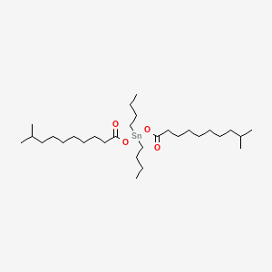 Dibutylbis((1-oxoisoundecyl)oxy)stannane