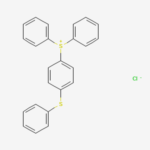 Sulfonium, diphenyl(4-(phenylthio)phenyl)-, chloride