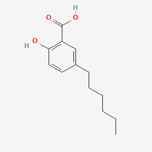 Benzoic acid, 5-hexyl-2-hydroxy-