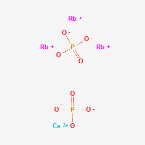 Cerium trirubidium bis(phosphate)