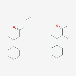 5-Cyclohexyl-1,4-methylhexan-3-one