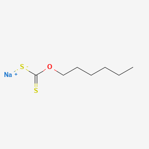 Carbonodithioic acid, O-hexyl ester, sodium salt