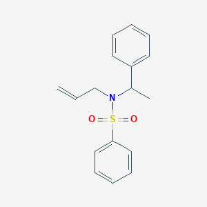 Benzenesulfonamide, N-(1-phenylethyl)-N-2-propenyl-