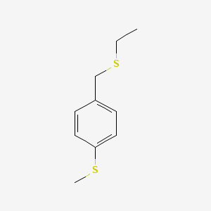 Ethyl 4-(methylsulfanyl)benzyl sulfide