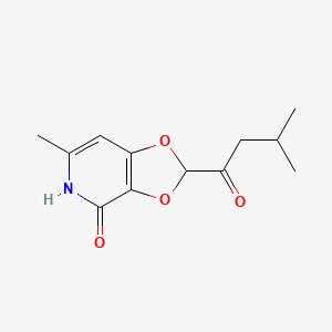 molecular formula C12H15NO4 B1264504 Isoflavipucine CAS No. 61248-16-6