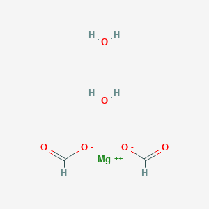 molecular formula C2H6MgO6 B1264528 Magnesium formate dihydrate CAS No. 6150-82-9