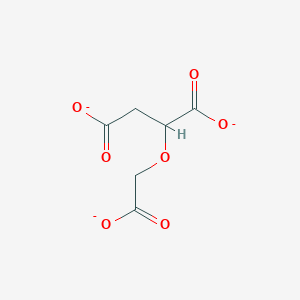 molecular formula C6H5O7-3 B1264535 2-(羧甲氧基甲氧基)琥珀酸(3-) 
