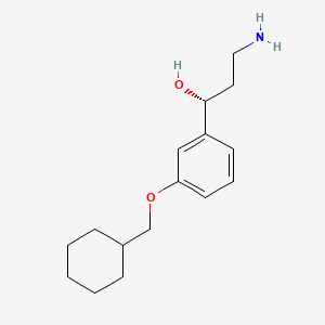 molecular formula C16H25NO2 B1264537 Emixustat CAS No. 1141777-14-1