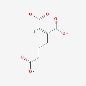 molecular formula C8H7O6-3 B1264539 顺式-(均)2乌头酸 