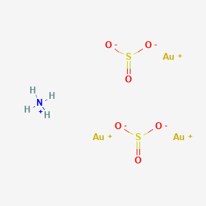 Ammonium trigold(1+) disulphite