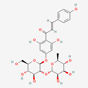 molecular formula C27H32O14 B1264554 Naringin chalcone 