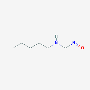 molecular formula C6H14N2O B1264561 N-Nitrosomethylamylamine 