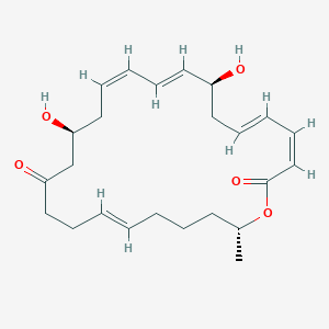 molecular formula C24H34O5 B1264577 大环内酯F 