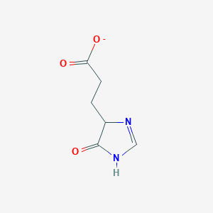 3-(5-oxo-4,5-dihydro-3H-imidazol-4-yl)propanoate