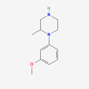 1-(3-Methoxyphenyl)-2-methylpiperazine