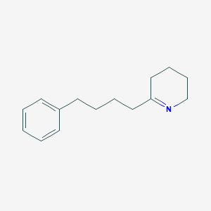 Pyridine, 2,3,4,5-tetrahydro-6-(4-phenylbutyl)-