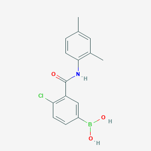 4-Chloro-3-(2,4-dimethylphenylcarbamoyl)benzeneboronic acid