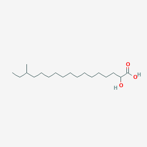 2-Hydroxy-15-methylheptadecanoic acid