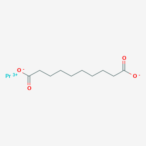 Praseodymium(3+) sebacate