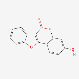 3-Hydroxy-[1]benzofuro[3,2-c]chromen-6-one