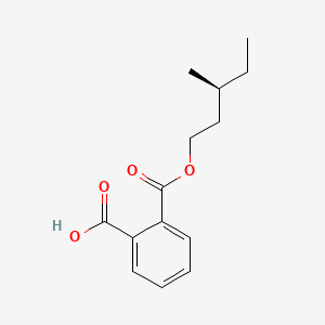 2-[(3S)-3-methylpentoxy]carbonylbenzoic acid