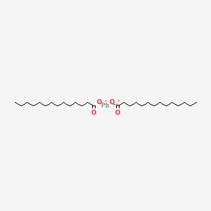 Tetradecanoic acid, lead salt, basic