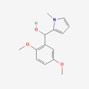 2,5-Dimethoxyphenyl-(1-methyl-2-pyrrolyl)methanol