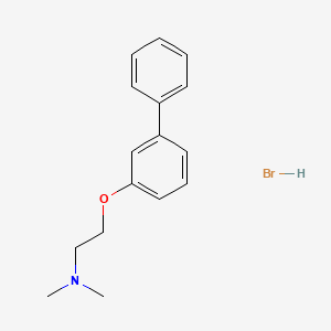 N,N-Dimethyl-2-biphenyl-3'-yloxyethylamine hydrobromide